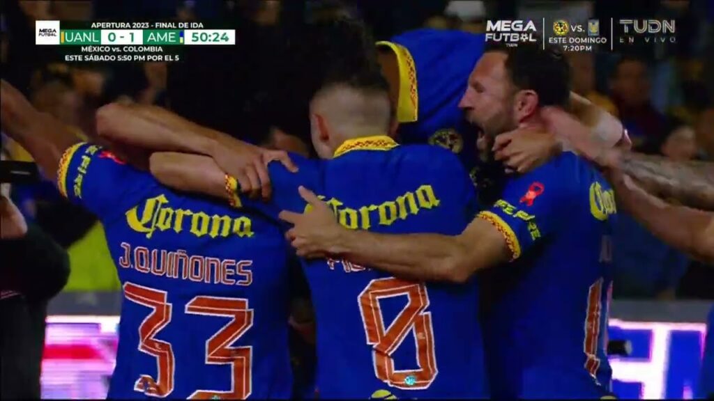 Gol de Henry Martín | Tigres 0-1 América | Gran Final Ida - Apertura2023 | Liga BBVA MX