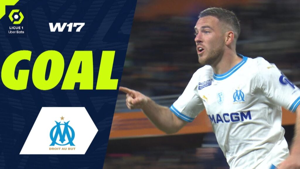 Goal Jordan VERETOUT (52' - OM) MONTPELLIER HÉRAULT SC - OLYMPIQUE DE MARSEILLE (1-1) 23/24