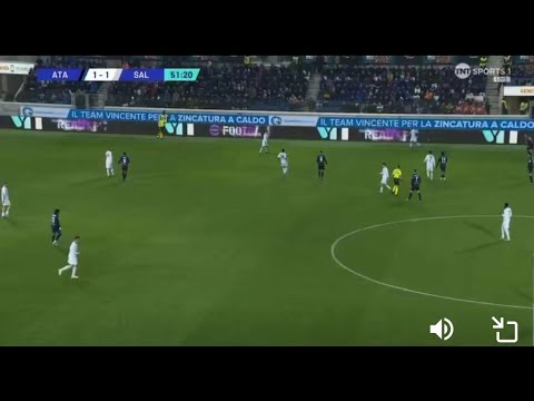 Gol di Mario Pasalic,Atalanta-Salernitana(4-1) Tutti i gol e gli highlights dettagliati