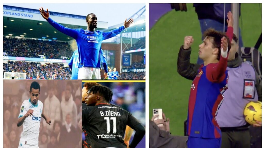 Abdallah Sima Doublé en 🔥..Bamba Dieng Buteur.. Iliman Ndiaye provocateur..Joao Félix Sauve Barça...