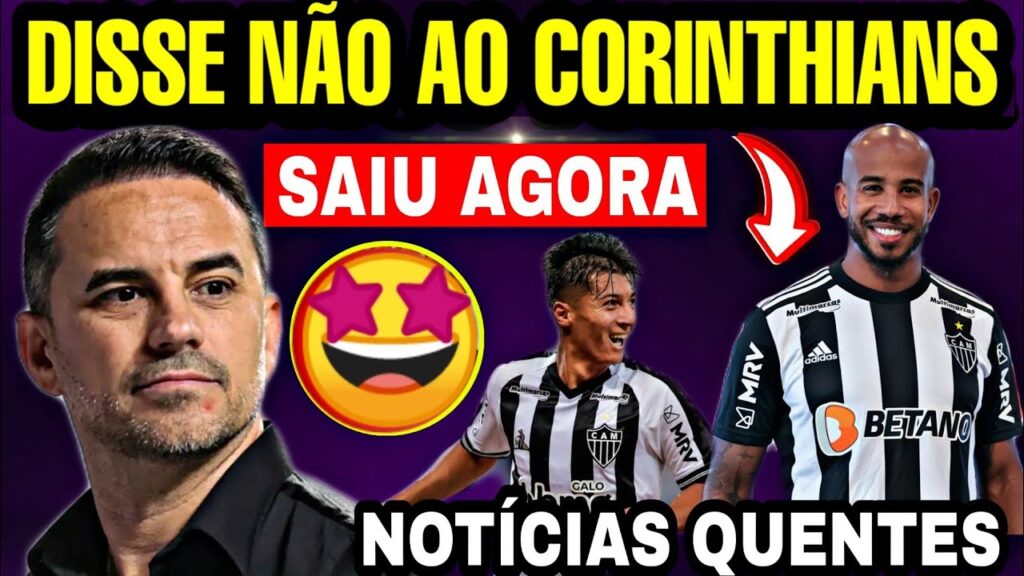 🚨 URGENTE: RODRIGO CAETANO DIZ NÃO AO CORINTHIANS - 💥 PATRICK PODE SAÍR - ✅ ALAN FRANCO URGENTE