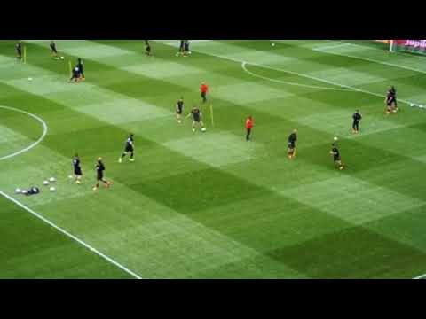 Rueda de pases Seleccion Belgica - Roberto Martinez