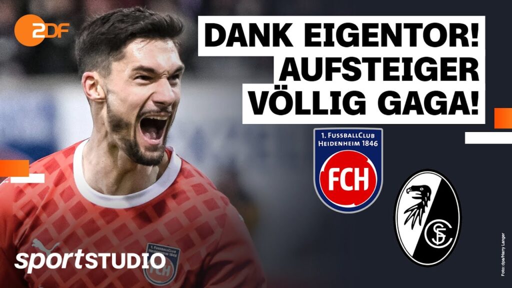 1. FC Heidenheim – SC Freiburg | Bundesliga, 16. Spieltag Saison 2023/24 | sportstudio 1. FC Heidenheim – SC Freiburg | Bundesliga, 16. Spieltag Saison 2023/24 | sportstudio