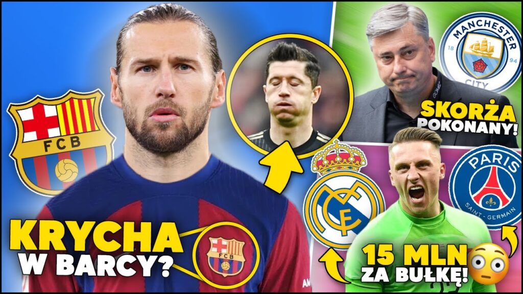 ABSURD! Krychowiak W FC BARCELONIE? NASTĘPCA GAVIEGO... Bułka WARTY 15 MLN €! Skorża POKONANY!