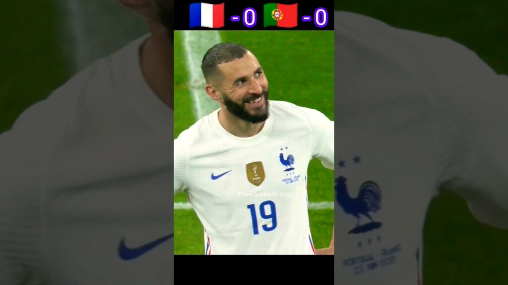 france vs portugal 2020 UEFA Euro cup match highlights #football #goals #mbappe #shorts #viralshort