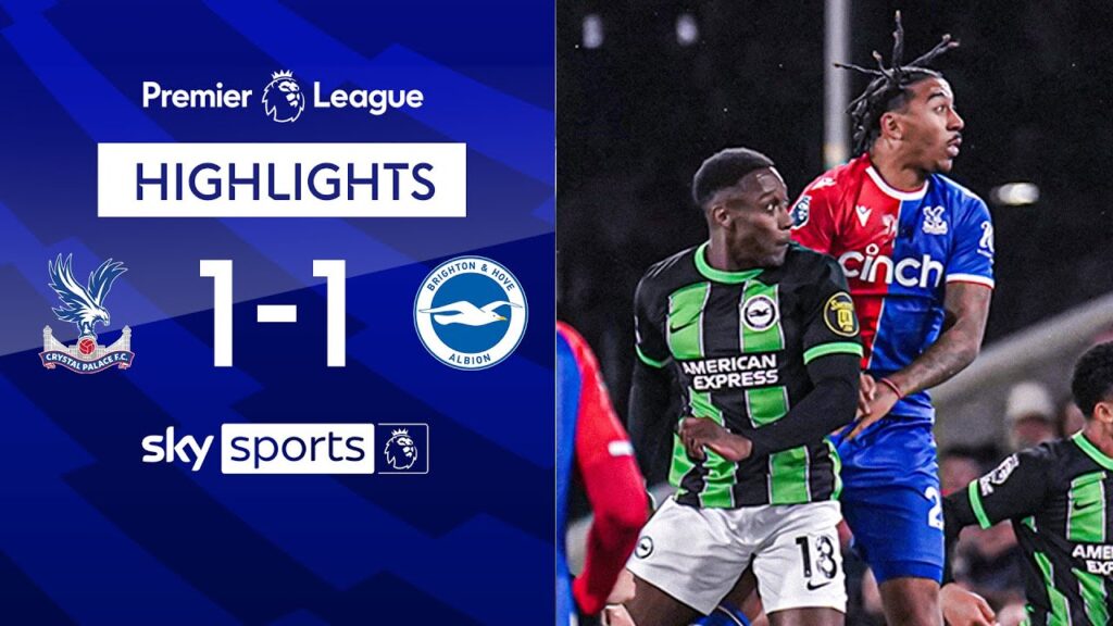 Welbeck BRILLIANT header rescues point for Seagulls! | Crystal Palace 1-1 Brighton | EPL Highlights Welbeck BRILLIANT header rescues point for Seagulls! | Crystal Palace 1-1 Brighton | EPL Highlights