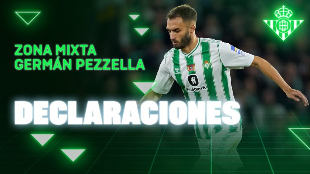 Pezzella: "Lo intentamos hasta el final y tuvimos el premio" 💪💚 | Real BETIS Balompié
