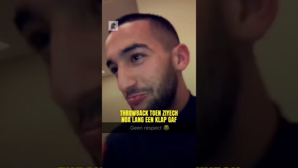 ZIYECH GEEFT NOA LANG EEN TIK! 😳#shorts