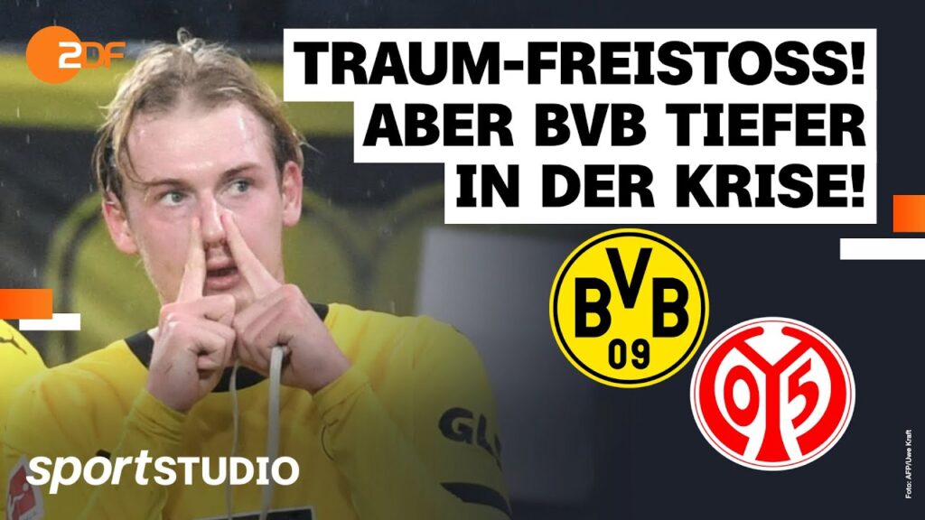 Borussia Dortmund – 1. FSV Mainz 05 | Bundesliga, 16. Spieltag Saison 2023/24 | sportstudio