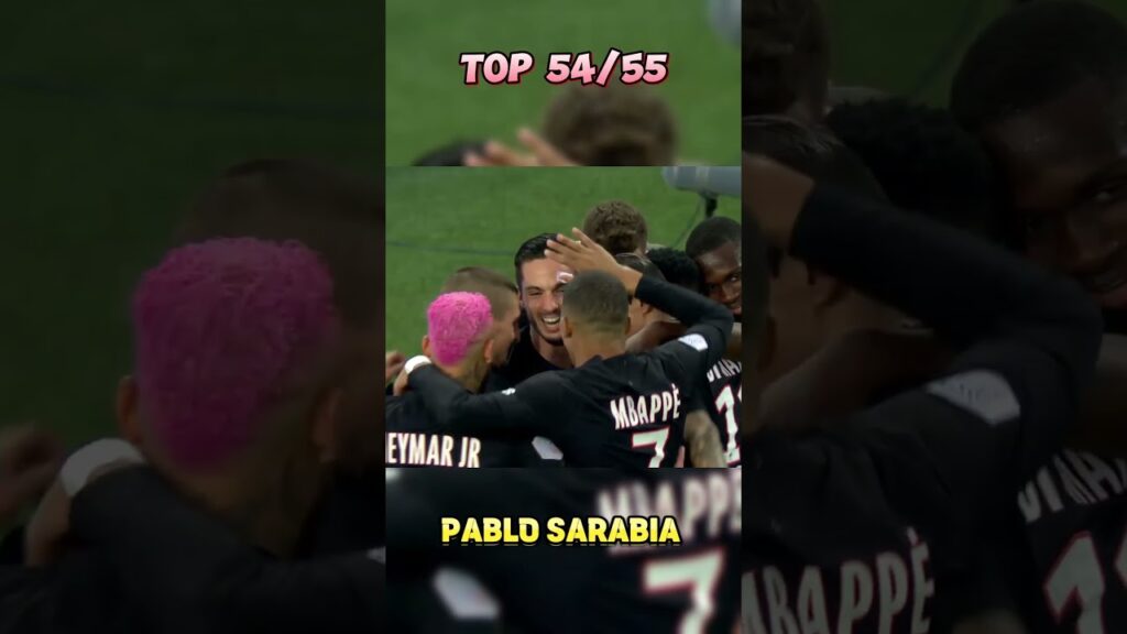 TOP BUTS @PSG  : Sarabia (54/55)