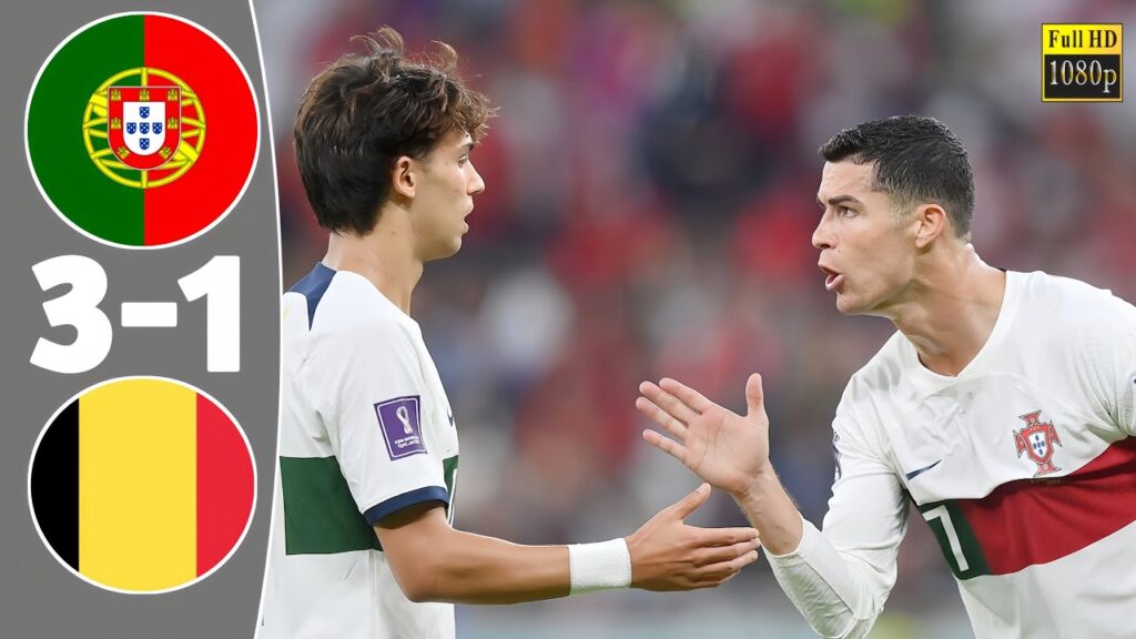 Portugal vs Belgia 3-1 | Ronaldo GOAL EURO 2024 Qualifier Highlights & Goals • Portugal tadi malam