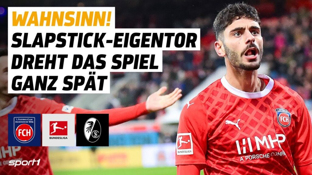 1. FC Heidenheim - SC Freiburg | Bundesliga Tore und Highlights 16. Spieltag