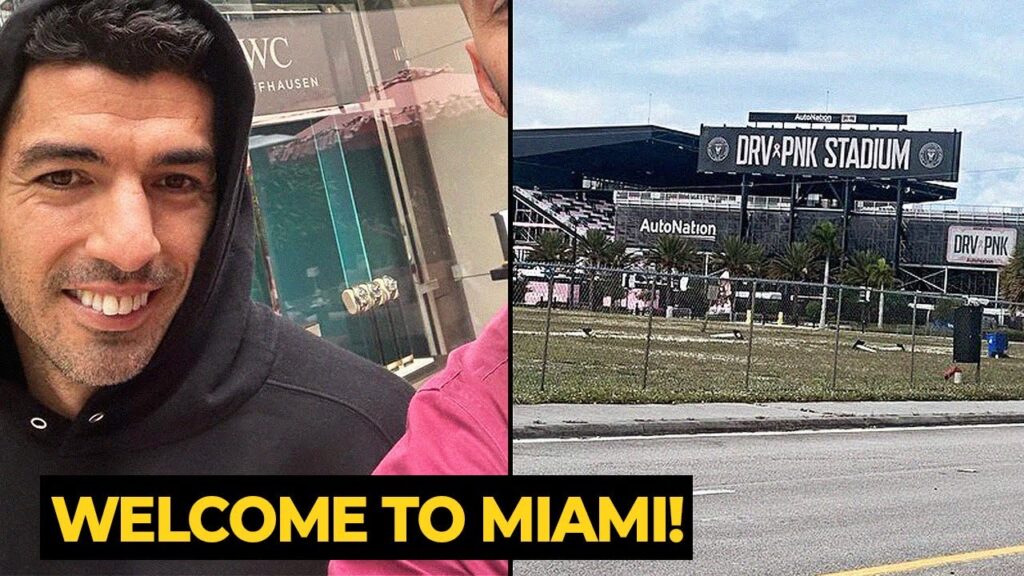 Luis Suarez spotted at Miami expected tomorrow to be announce | Football News Today