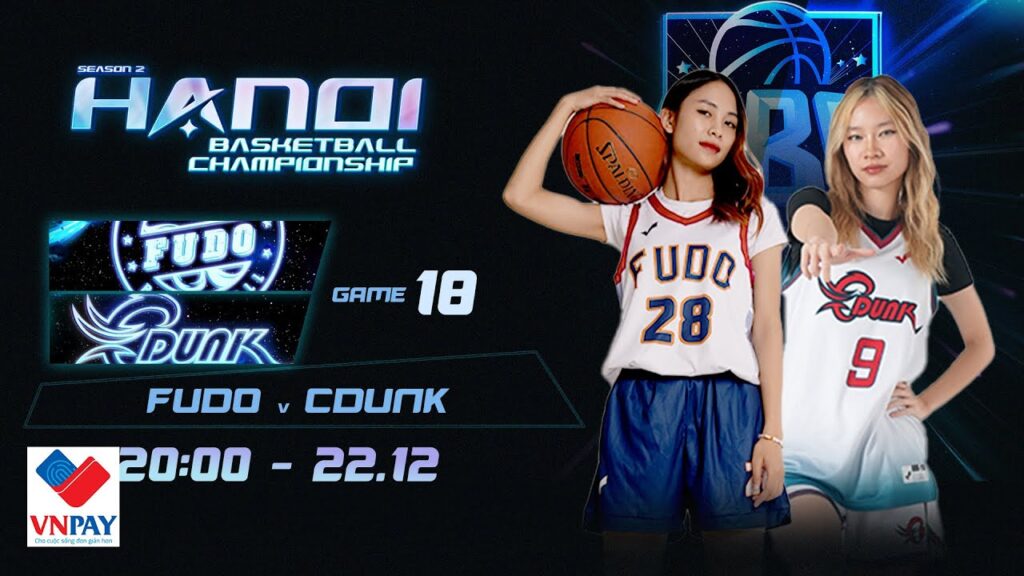 🔴Livestream: Fudo - CDunk | Giải Bóng Rổ Vô Địch Hà Nội 2023 (HBC 2023) by VNPay