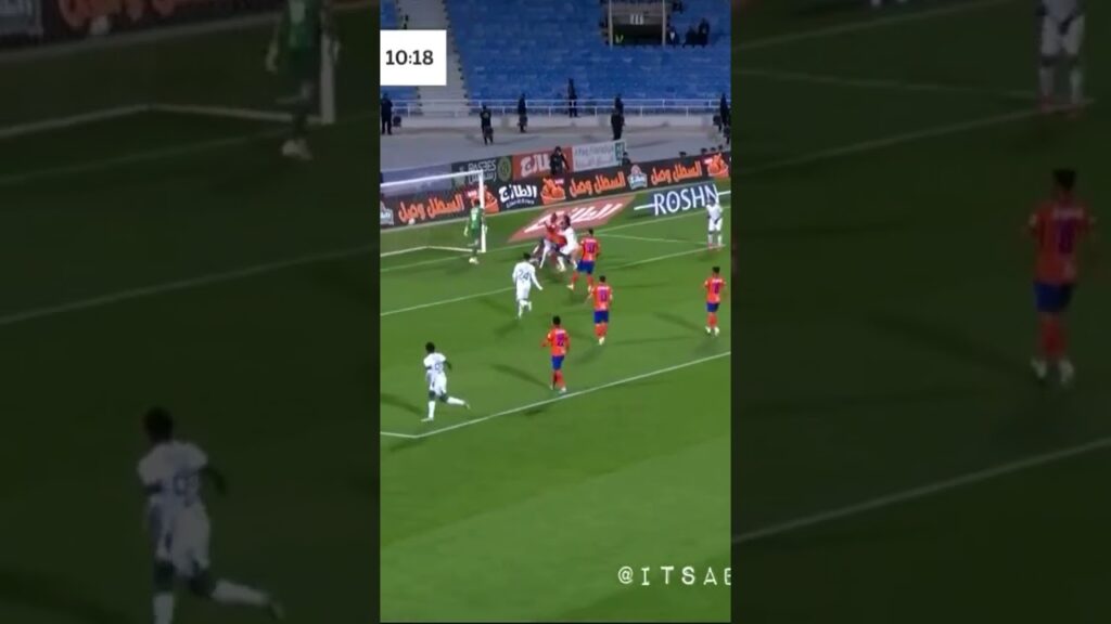 فراس البريكان يسجل الهدف الأول ضد الفيحاء