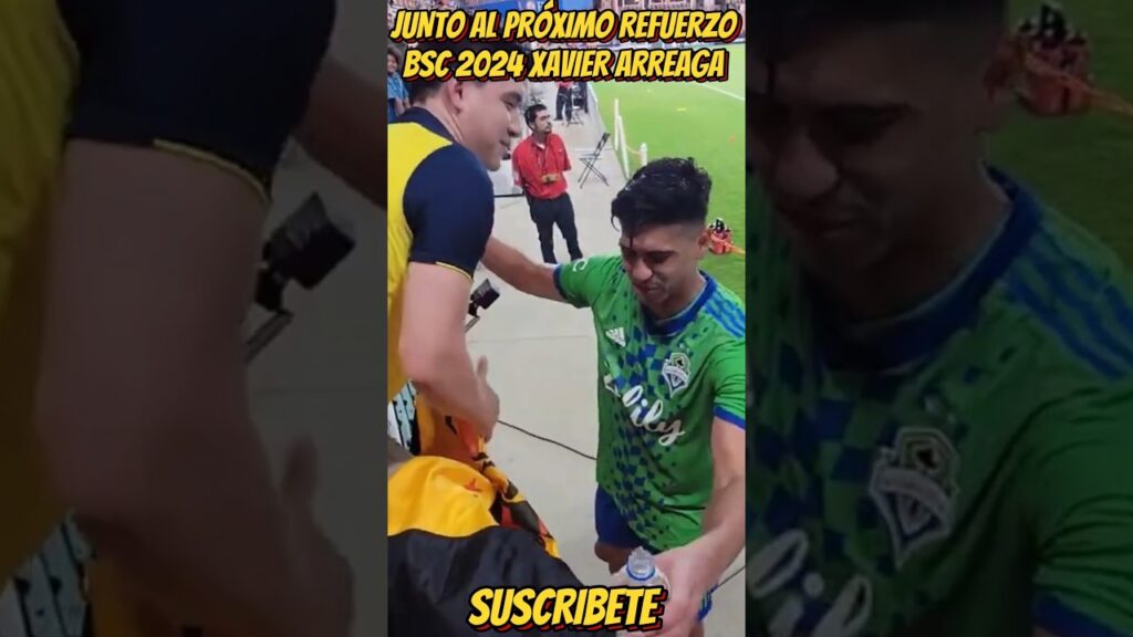 JUNTO CON EL PRÓXIMO REFUERZO BSC 2024 XAVIER ARREAGA 🔥 #bsc #ligaproecuador #barcelonasc #ecuador