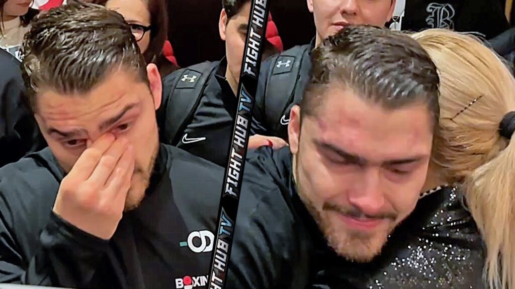 Oscar Duarte IN TEARS after KO loss to Ryan Garcia; Surprised by his POWER!