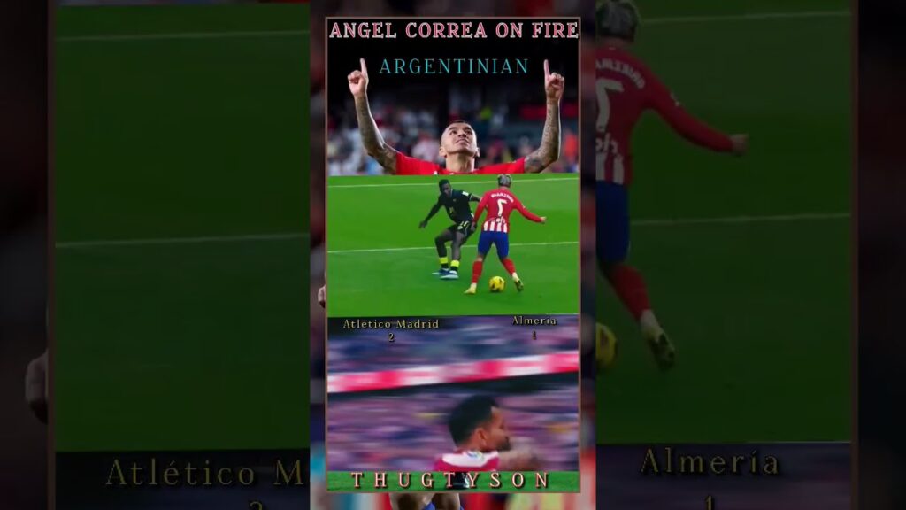 Angel correa returnzz with 🔥🔥🔥 Laliga Atlético Madrid vs Almeria Vamos Argentinian #football #messi