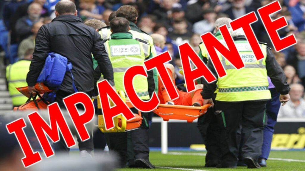 DURO DE VER | la impactante lesion de hugo lloris en el encuentro del tottenham vs brighton