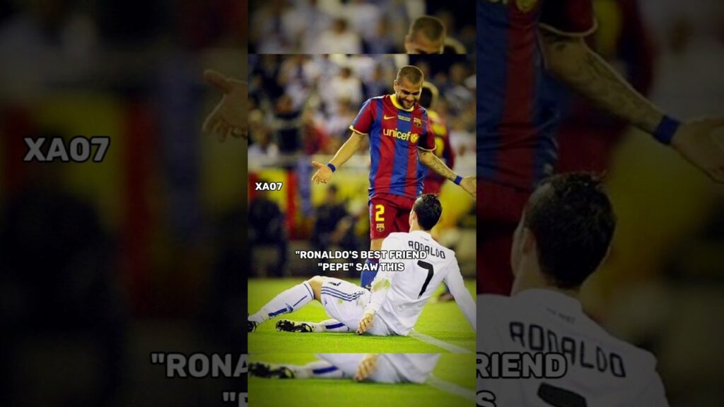 Never Mess With Pepe's Friend🥶😱 #shorts #ronaldo #danialves #shortsvideo