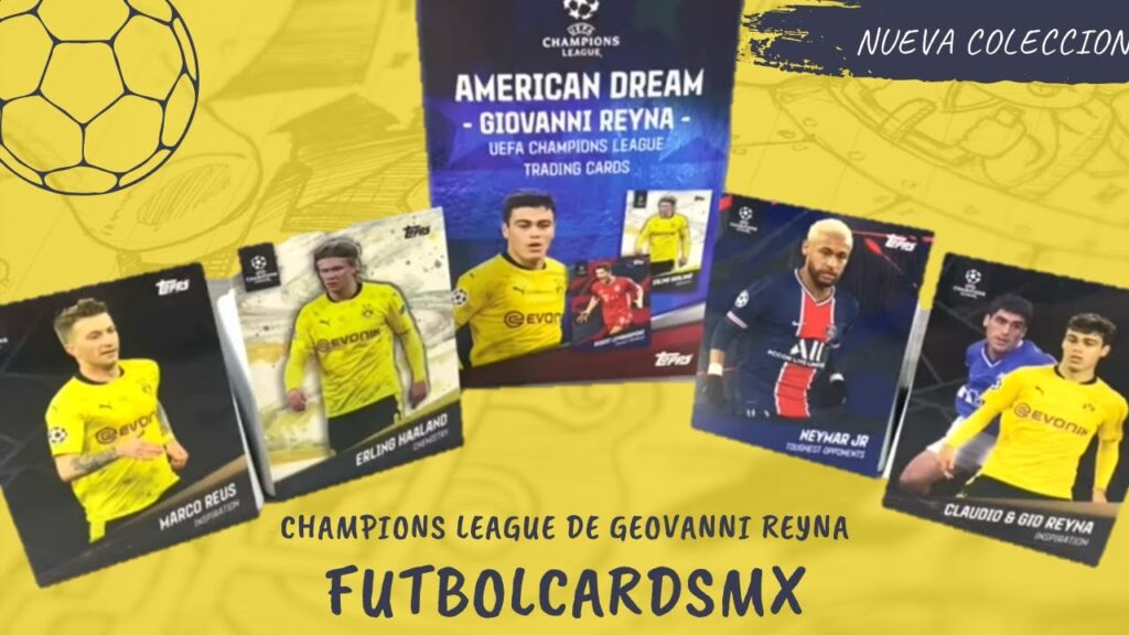 Abriendo Sobres de la Coleccion AMERICAN DREAMS de Giovanni Reyna