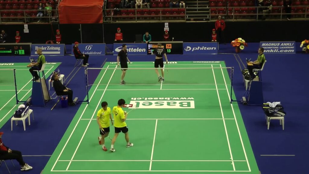 Full HD 1080p Lee Yong Dae Jung Jae Sung Nice Camera Badminton Swiss Open 2011