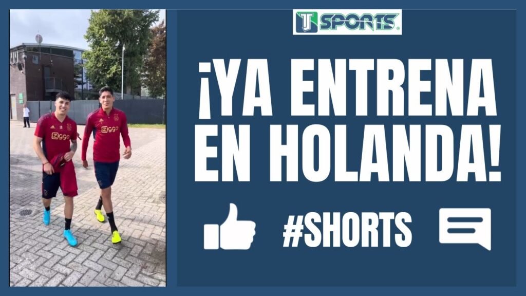 Así LLEGÓ Jorge Sánchez a su PRIMER ENTRENAMIENTO con el AFC Ajax #Shorts