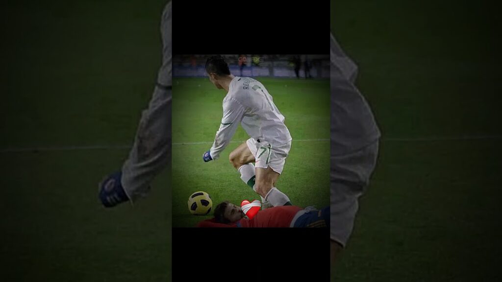 Pique and Ronaldo 😂💀 #shorts #viral #funny #trending