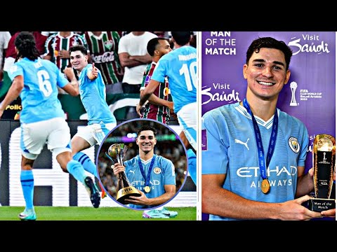 Julian Alvarez Big Game Player | Man city vs fluminense Final