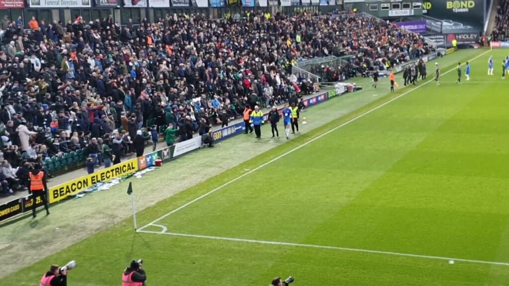 Birmingham City V Plymouth Argyle Away 2023 - Krystian Bielik Sending Off Red Card