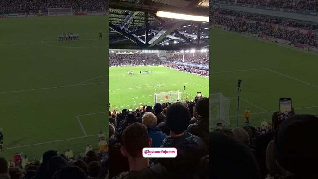 Everton fans react to Amadou Onana's TERRIBLE penalty vs Fulham 😅