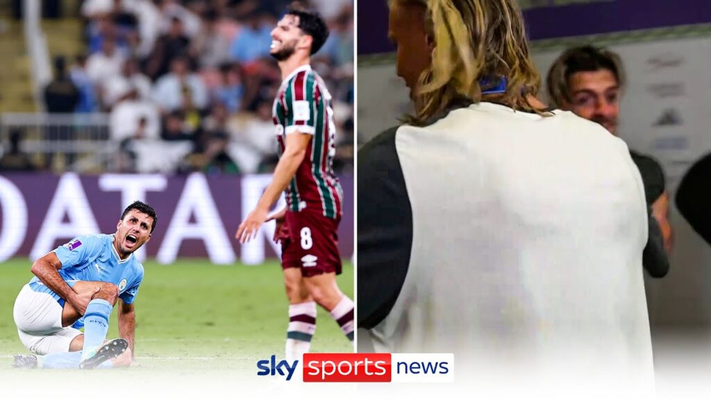 Rodri 'close to crying' after horror tackle, Jack Grealish escorted out by 'security'