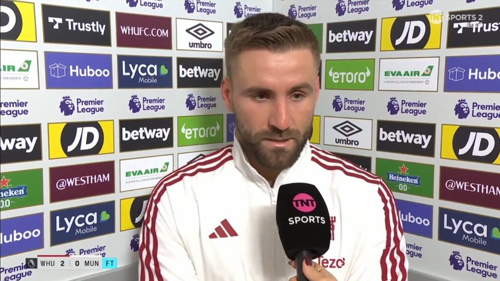 Luke Shaw Post Match Interview │West Ham 2-0 Man United