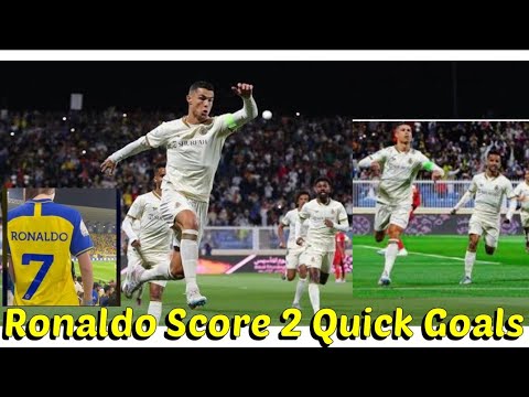 Ronaldo Score Goal Ability At Age 38+ ! Al-Nassr vs Al-Adalah 5-0 05/04/2023
