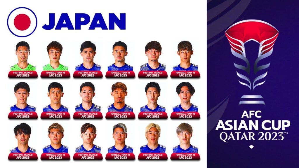 JAPAN SQUAD AFC ASIAN CUP 2023 | AFC ASIAN CUP QATAR 2023