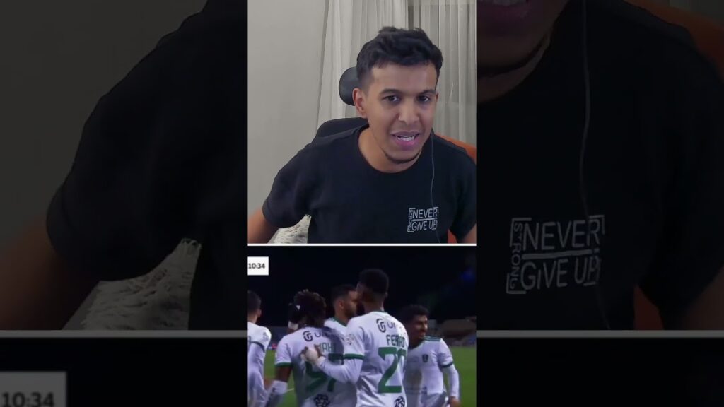 هدف الاهلي الاول ضد الفيحاء فراس البريكان وصناعه ماككسي😍😍