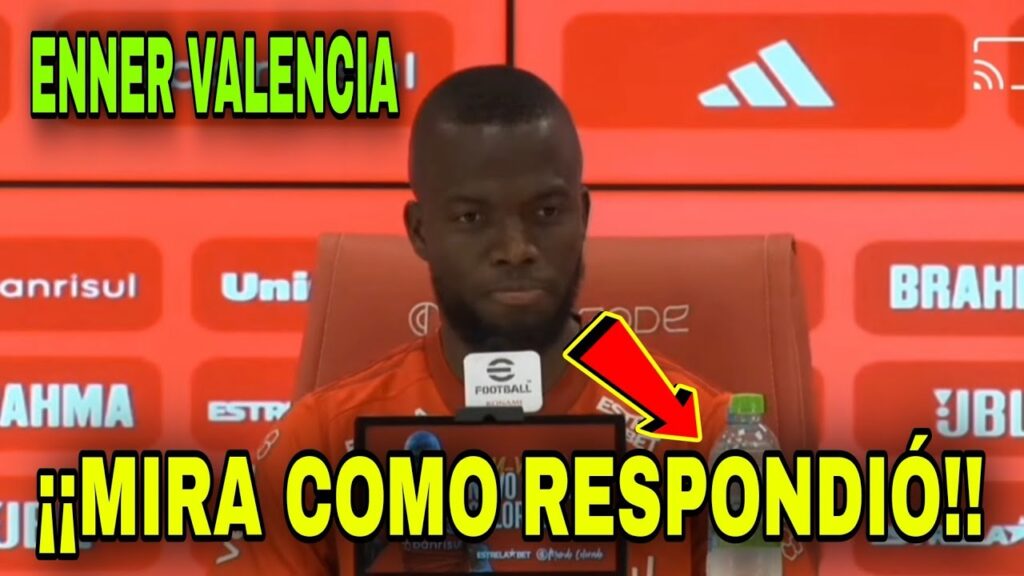 🇪🇨 ¡¡ASÍ RESPONDIÓ!! ENNER VALENCIA a la HINCHADA del INTER 🔴🇧🇷