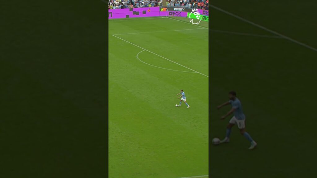 Incisive Gundogan pass, excellent Erling Haaland finish