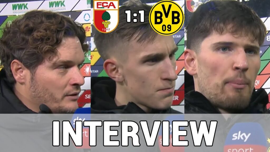 ,,Haben Fortschritte gemacht!" Terzic, Schlotterbeck & Kobel nach Remis | Augsburg 1:1 Dortmund