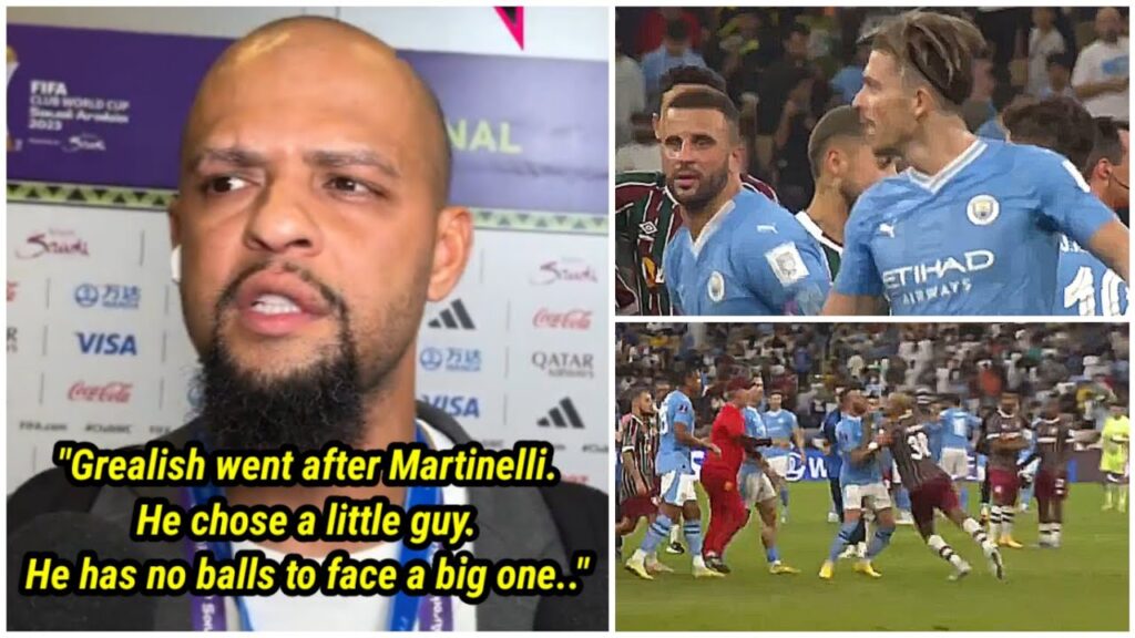 Felipe Melo explains why he fought Kyle Walker & Grealish after Manchester City beat Fluminense 4-0 Felipe Melo explains why he fought Kyle Walker & Grealish after Manchester City beat Fluminense 4-0