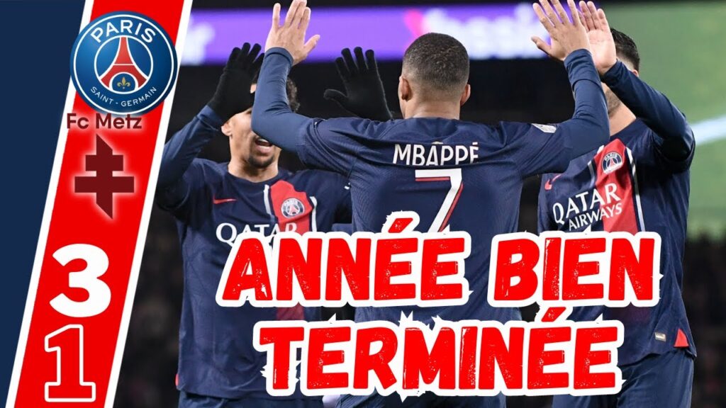 ⚽PSG/METZ (3-1), KIMPEMBE, MBAPPE, UGARTE, KOLO MUANI...🔴🔵