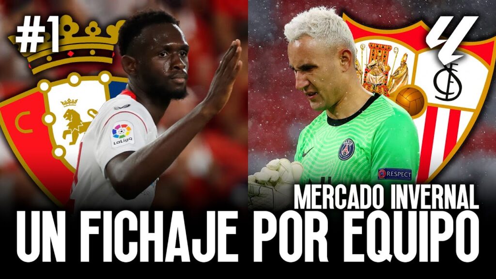 Un FICHAJE por EQUIPO de LALIGA 2023/24 EDICIÓN INVIERNO | Parte 1