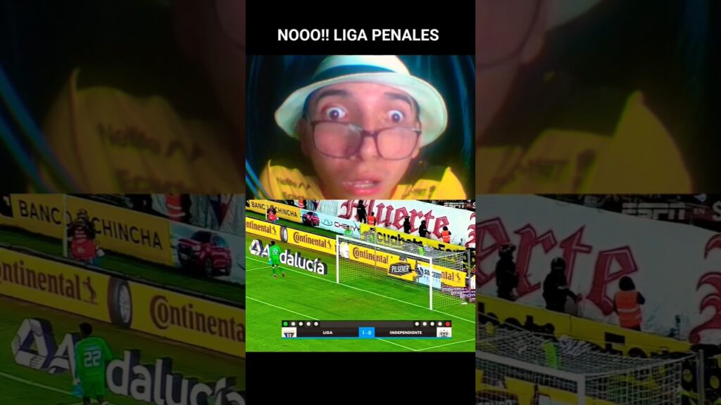 NOOOO!!! DIDA LO TAPO ALEXANDER DOMÍNGUEZ PENALES NOO!! LIGA vs INDEPENDIENTE DEL VALLE #yofutbol