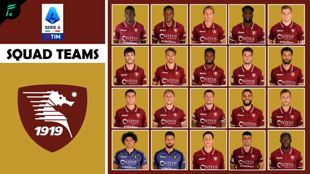 🟤⚪ U.S. SALERNITANA SQUAD TEAMS for Serie A Seasons 2023/2024 | FAN Football