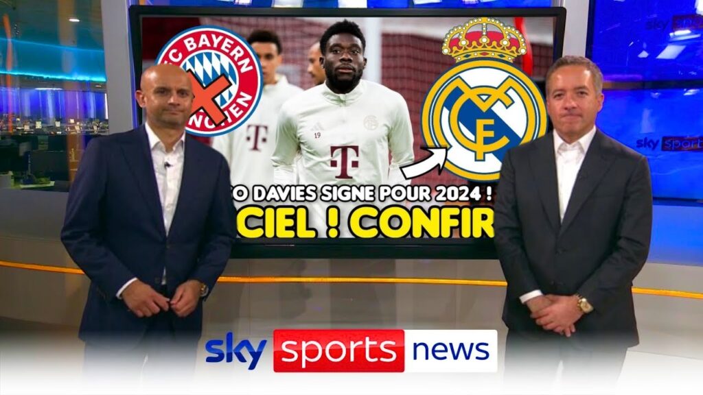 ✅️ OFFICIEL : ALPHONSO DAVIES SIGNE AU REAL MADRID / COMMUNIQUÉ OFFICIEL DU REAL ! 70 MILLIONS !!