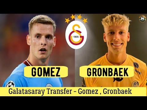 Galatasaray Transfer 🔥Sergio Gomez , Albert Gronbaek #galatasaray