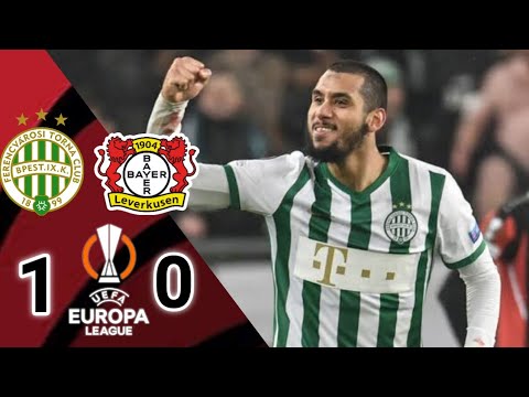 Ferencvaros VS Bayer Laverkusen  1-0 Aissa Laidouni Highlights Goal UEFA Europa League 2021/2022 😜