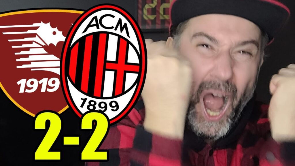 ALTRO NATALE ROVINATO!!! ANDATE TUTTI A FANC...!!!! || SALERNITANA-MILAN 2-2
