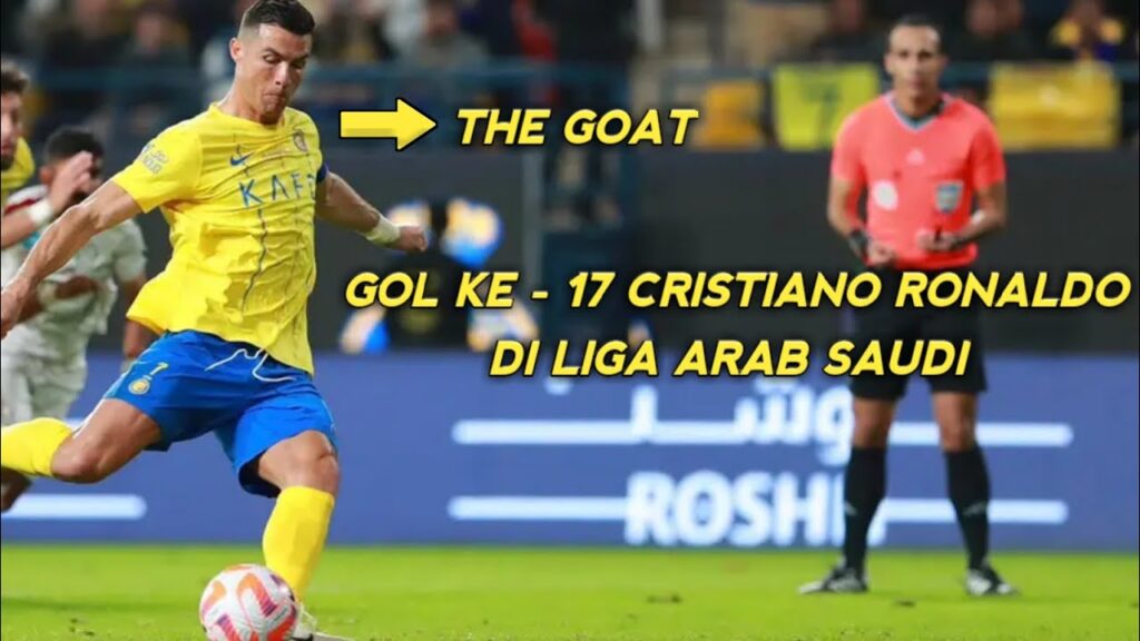 Gol Cristiano Ronaldo tadi malam di Al-Nassr