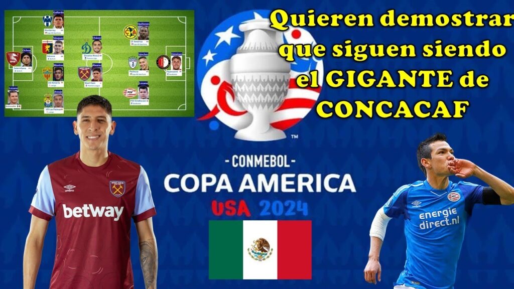 COPA AMÉRICA USA 2024 - Analizamos a México de cara a la Copa América que se aproxima